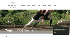 Desktop Screenshot of hetyogahuis.com